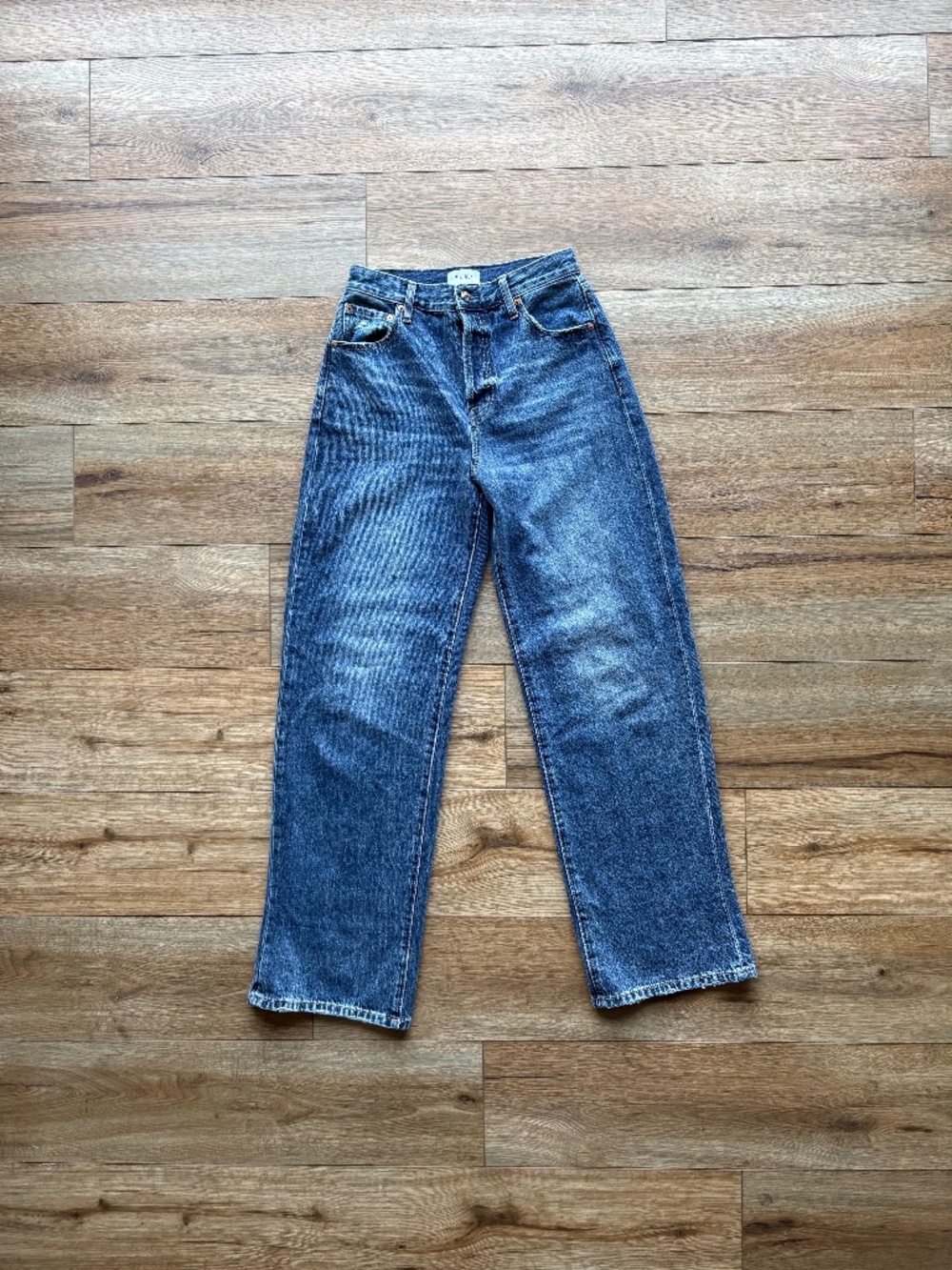 Pistola High Rise Button-Fly Dark Denim Jeans Style# P00016017RL Size 25